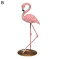 thumbnail image 2 of Cheers.US Pink Flamingo Ornaments Resin Figurines, Flamingo Figurine, Bird Knick Knacks Living Room Clearance Decor,Tropical Party Decor,Pink Room Decor, 2 of 7