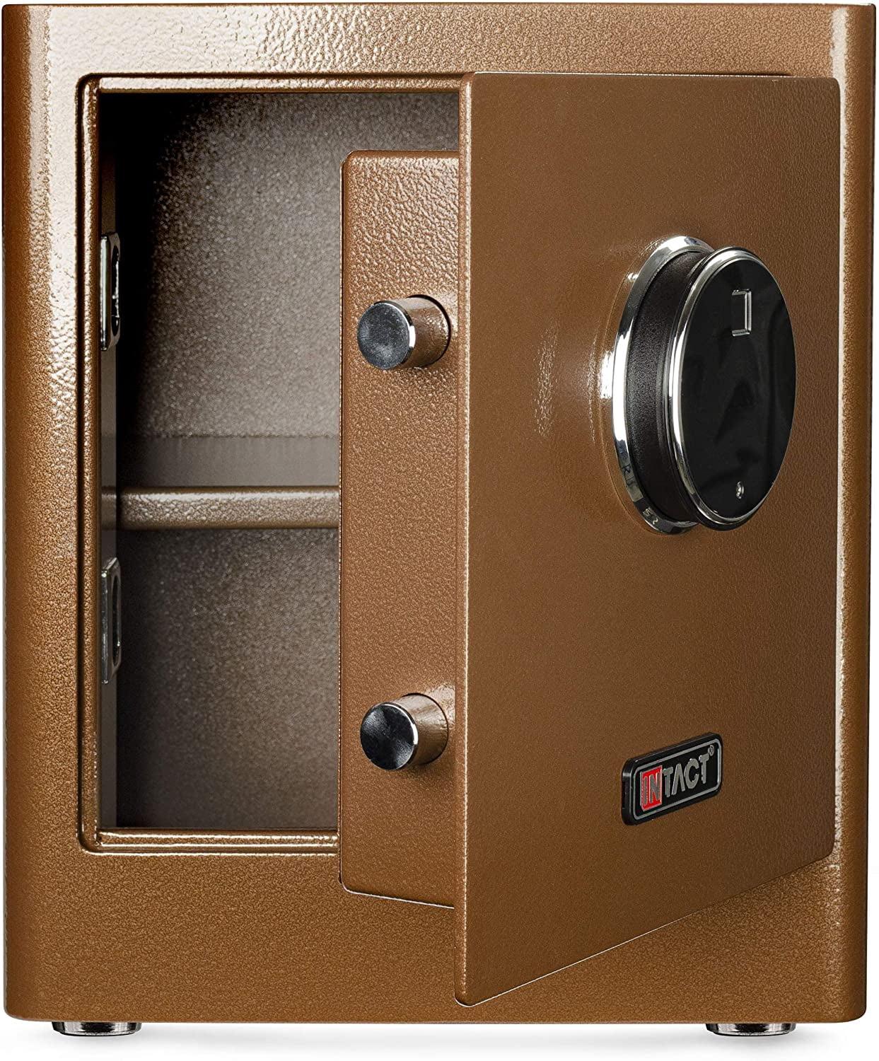 Intact - Compact Quick Access Biometric Fingerprint Security & Gun Safe With Nex-Gen Full Keypad Module Tall