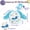 Outer Space, variant on MALLMALL6 Dinosaur Unisex Baby Bib, 5 Piece Waterproof Polyester Bib Set, Newborn