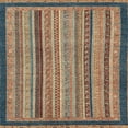 thumbnail image 1 of Ahgly Company Indoor Square Abstract Camel Brown Oriental Area Rugs, 7' Square, 1 of 6