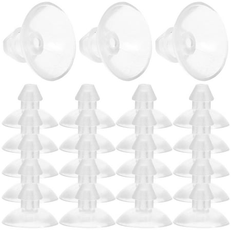 

100 Pcs Sucker Hook Small Suction Cup Accessories Hooks for Windows Cups Glass Furniture