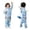 Light Blue, variant on Wrap Dress Kids Dinosaur Rain Poncho Transparent Raincoat for Girls and Boys toddler Outdoor Play 1-2 Years Light Blue
