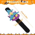 thumbnail image 4 of CoreLiving Halloween Slap Bracelets Halloween Party Supplies Snap Bracelets Halloween Goodie Bag Stuffers Trick or Treat Giveaways Halloween Favors, 4 of 6