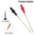 thumbnail image 4 of Kit de Fils de Test Automobile Multimètre avec Clip de Perçage Sonde de Perforation 4Mm Longueur Courte, 4 of 9