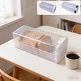 thumbnail image 1 of pstuiky 13In Bread Storage Container Airtight Transparent Bread Box for Kitchen Organization Freshness Preserving Food Storage for Homemade Loaf, 1 of 9