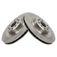 thumbnail image 3 of TRQ Rear Brake Rotors Set Fits Select 2012-2022 Tesla S 2016-2022 X, 3 of 4