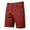 Red, variant on Men's Casual Shorts Lightweight Straight Tube Slim Fit Work Pants Hiking Golf Cargo Short with Pockets (36, Red)