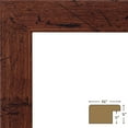 thumbnail image 4 of Craig Frames 20x20 inch Picture Frame Modern Dark Walnut Bauhaus Series, Set of Four, 4 of 5