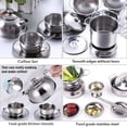 thumbnail image 3 of Juguetes de cocina KEJIH Super Deluxe de acero inoxidable, 3 of 7