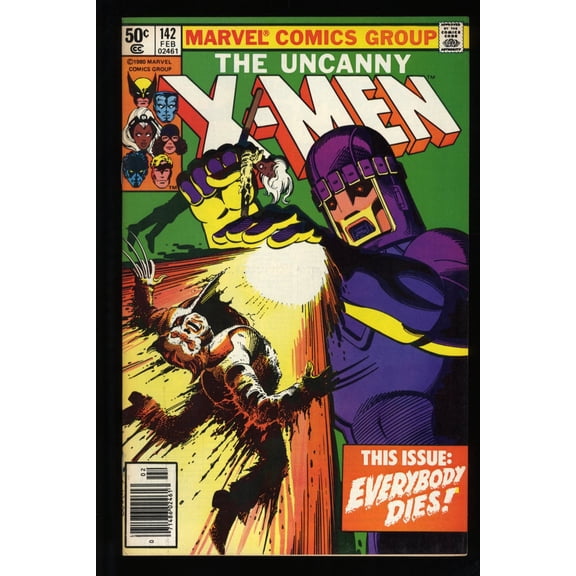 Uncanny X-Men #142 VF- 7.5 Days of Future Past! Comic Book