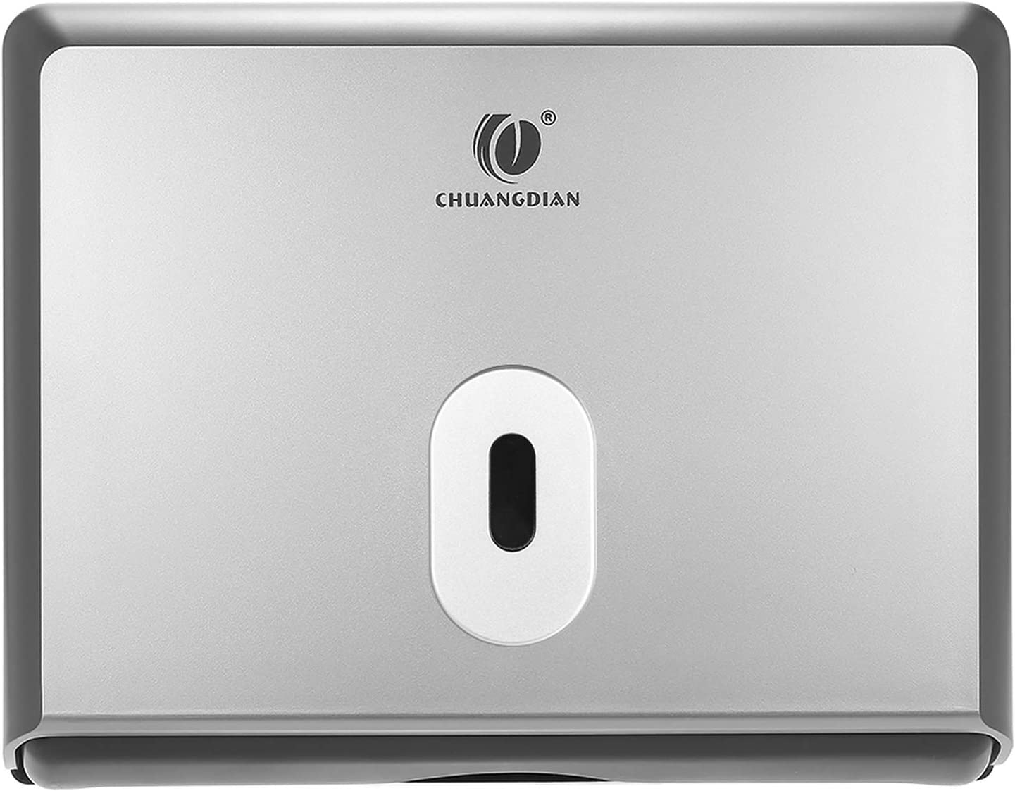 Toilet Tissue Dispenser, Paper Towel Dispenser, WallMounted Bathroom Tissue Dispenser (Silver