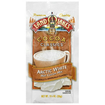 Land O Lakes Classic Arctic White Cocoa, 1.25 oz (Pack of 12)