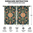 thumbnail image 2 of Blackout Kids Curtains,Pioneer Flower Childrens Insulated Curtains Set Of 2,Bedroom Essentials,Toddler Room Decor 42x63in(106x160cm), 2 of 4