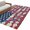 Blue, variant on American Flag Floral Area Rugs 4'x6', Washable Small Throw Rugs for Office Bathroom, Red Blue Poppy 4th Oh July Indoor Outdoor Rug Non-Slip Low Pile Carpet Runner Reversible Floor Mats