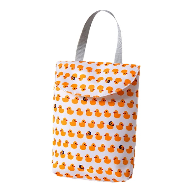 Bolsa de pañales impermeable Bolsa de pañales multifuncional portátil para bebé