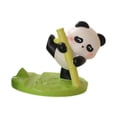 thumbnail image 2 of Soporte para teléfono de Panda, figura de Panda, figura de resina coleccionable, decoración del hogar, escritorio, soporte para teléfono móvil, sosteniendo bambú, 2 of 8