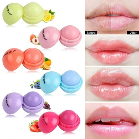 6 Pcs Moisturizing Lip Balm Set Sphere Long-Lasting Natural Ultra Hydrating Anti-Drying Anti-Crack Lip-skin Care Product