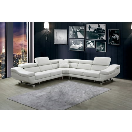 Best Quality Furniture 3pc Sectional Cloud Color (Best Quality Furniture Sectional)