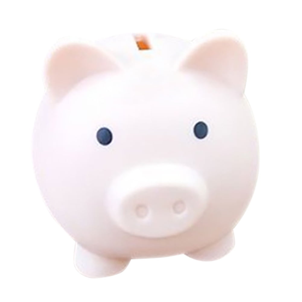 Cute Plastic Piggy Bank Coin Money Cash Collectible Saving Box Children Gift US 