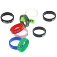 thumbnail image 4 of 10 anillos de silicona antideslizantes de 22 mm, luminosos, impermeables, de colores mezclados, para pesca, 4 of 10