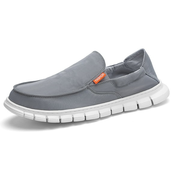 Men's Casual Low Top Canvas Shoes Male Loafers Sneakers Slip On Breathable Flats Boat Shoes Driving Shoes Moccasins Casual Walking Shoes
