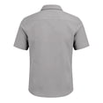 thumbnail image 4 of Men's Stretch Wrinkle-Free Soft Slim Fit Dress Shirts Short Sleeve Formal Wedding Business Casual Button Down Shirt,3XL, 4 of 6