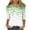 Green, variant on Wang6 Womens Oversized 3/4 Sleeve St Patricks Day T-Shirt Irish Shamrock Printed Tops Causal Crew Neck Loose Saint Graphic Tees Tunic Shirts Green2 XL