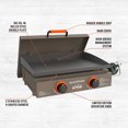 thumbnail image 6 of Blackstone Adventure Ready 22" Propane Griddle Gift Set in Outback Tan, 6 of 17