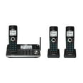 thumbnail image 1 of VTech 3-Handset Extended Range Cordless Phone with Bluetooth Connect to Cell, Smart Call Blocker and Answering System, IS7256-3 - Black, 1 of 3
