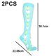 thumbnail image 3 of Calcetines de compresión para hombres, mujeres, enfermeras, corredores, calcetines médicos Afortunado Sencillez, 3 of 5