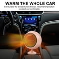 thumbnail image 5 of Bargain Qaailabf Car Heater Defroster Car Heater Car Fan Heater Fast Heating Demister24V-240W, 5 of 5