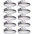 thumbnail image 1 of Lámpara LED UFO High Bay Yihuven, 150 W, 21 000 lm, 5000 K, paquete de 10, 1 of 9