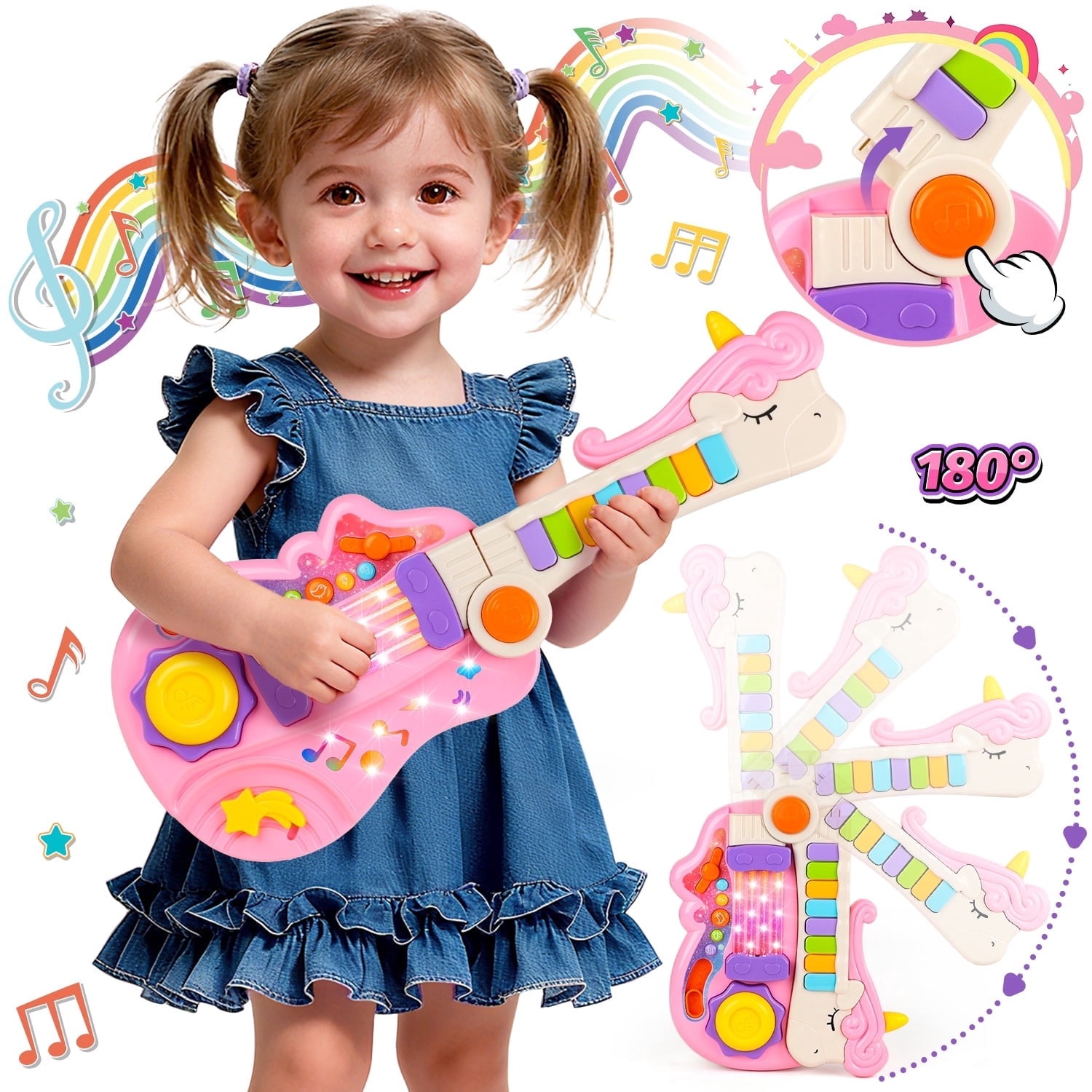 Kidoozie Happy Keys Music Maker - Musical Fun for 12 Months +
