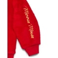 thumbnail image 3 of Minnie Mouse Toddler Girls' Plush Faux Shearling Sweater, Sizes 12M-5T, 3 of 3