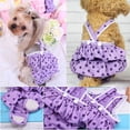 thumbnail image 5 of Cotton Dots Print Pets Supplies Pet Trousers Underwear Puppy Physiological Pants Dog Diaper Dog Shorts Dog Panties PINK S, 5 of 8