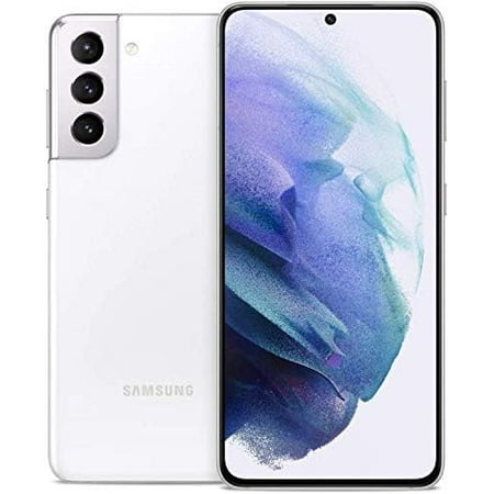 Used Samsung Galaxy S21 5G 128GB Unlocked International SM-G991B/DS - PHANTOM WHITE