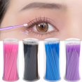 thumbnail image 1 of 100pcs/Bag Eyelash Extension Disposable Colorful Cotton Swabs Graft Lashes Glue Cleaning Swab Makeup Micro Brush Stick ToolsPInk Bag He Qiyong unisex, 1 of 1