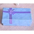 thumbnail image 1 of Joyero de diseño moderno de gran tamaño de 5 x 8 pulgadas, caja rectangular con lazo, caja de papel con forma de nube, caja para juego de anillos rojos, 1 of 6