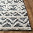thumbnail image 4 of SAFAVIEH Kenya Constance Southwestern Wool Area Rug, Ivory/Black, 6' x 9', 4 of 8