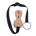 thumbnail image 3 of Soporte de madera maciza para violonchelo Tapón antideslizante Protector de anclaje con forma de violonchelo Soporte de 3 orificios, 3 of 5