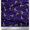 thumbnail image 2 of Soimoi Viscose Chiffon Fabric Circle,Dot & Prawns Ocean Decor Fabric Printed Yard 42 Inch Wide, 2 of 3