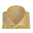 thumbnail image 2 of Men 100% Italian Cotton Shirt Non Iron SORRENTO Turkey Spread Collar 4902 Tan, 2 of 6