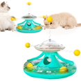 thumbnail image 1 of MZP-01 Cat Turntable Leaking Food Toy Pet Toy Funny Cat Stick Cat Feeding Roller Turntable (FDA Cert, 1 of 5