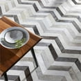 thumbnail image 4 of Surya Trail TRL-1129 120x168" Rectangle Modern Leather Rug in Gray/Charcoal, 4 of 6