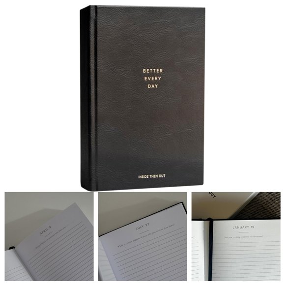 Must-Read Better Every Day Journal Guided Daily Journal With 365 Pre Dated Prompts For Love Growth Gratitude Help And Mindfulness Routine & Mental Health Gif 1 notebook Gift Idea Makeup Organizers