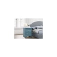 thumbnail image 2 of Homestock Vintage Visions Nightstand With Dovetailed Drawers and Traditional Design, Ideal for Storing Bedside Essentials with Lasting Durability-Color:Teal,Size:2 Drawer, 2 of 6