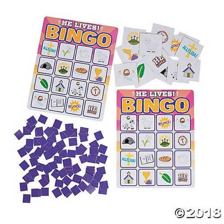 Life Picture Bingo - He Lives Bingo Game
