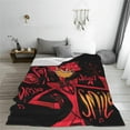 thumbnail image 4 of Hazbin Hotel Alastor Blanket Soft Plush Flannel Fleece Throw Blankets Bedspreads for Couch Bed Sofa 40x50, 4 of 6