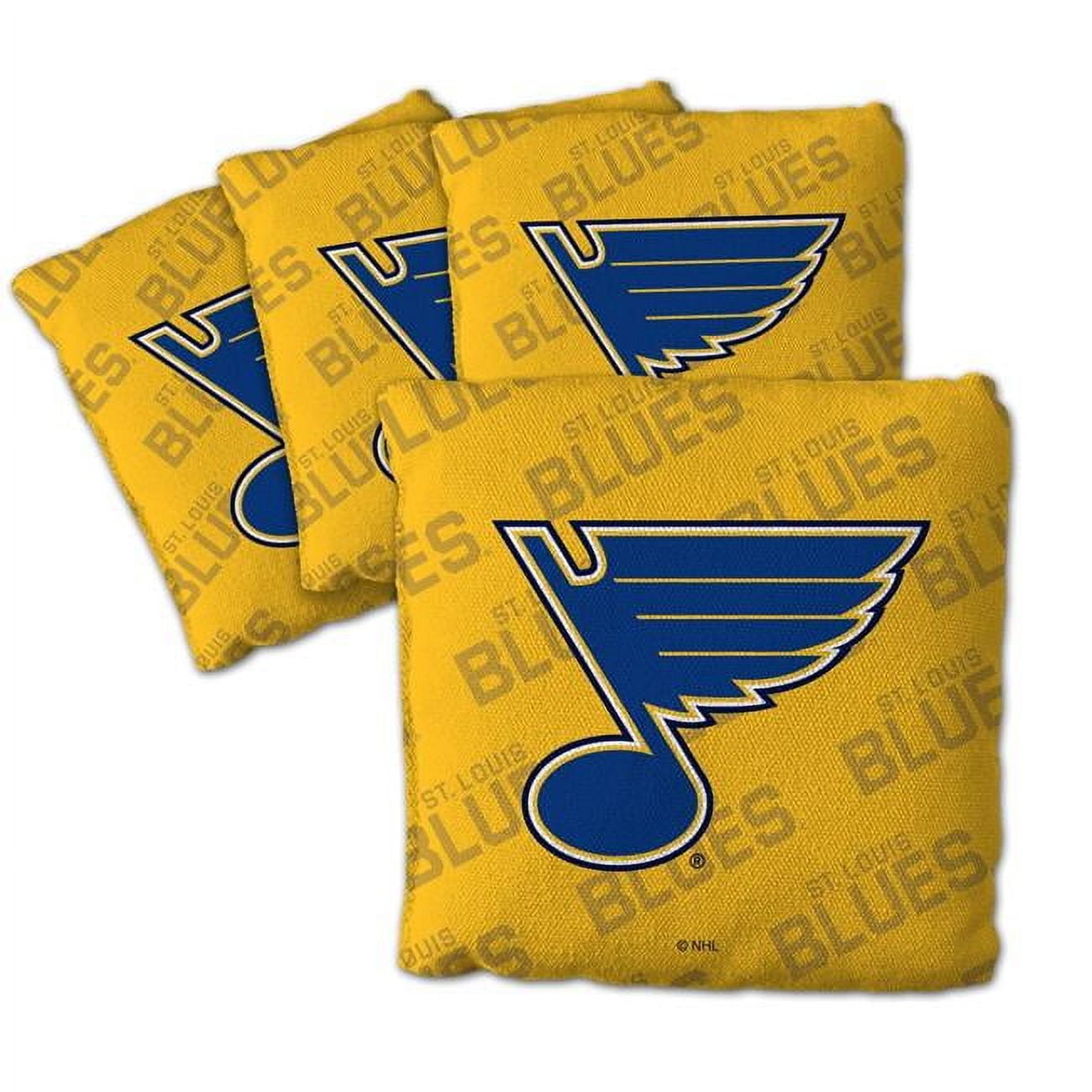 NHL St. Louis Blues Cornhole Bags - 4PK - Yellow