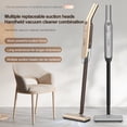 thumbnail image 3 of Cordless Vacuum Cleaner, Lightweight Hand Push Stick Vac with Strong Suction for Hardwood Floor Carpet Pet Hair, Multifunctional Handheld Design, Gray, 3 of 13